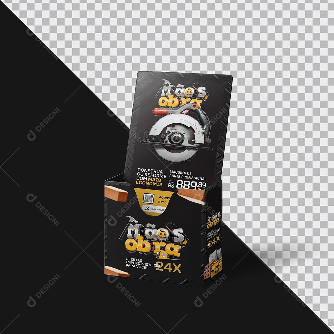 Mockup Porta Take One PSD Editável