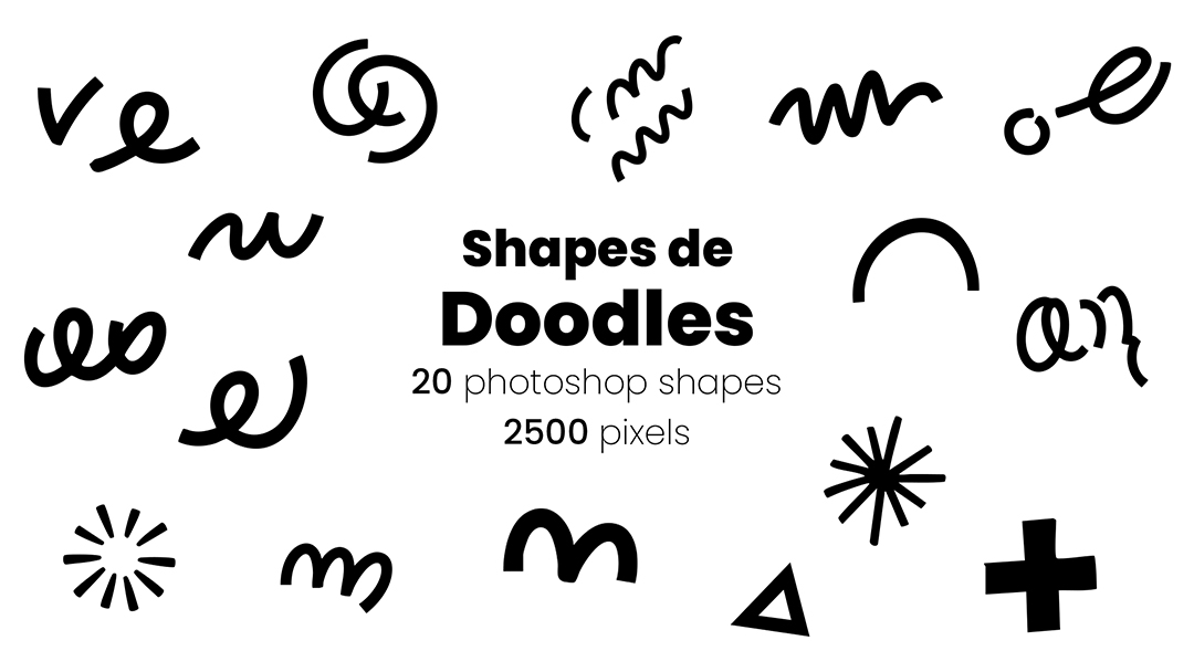 Line Doodles Shapes CSH