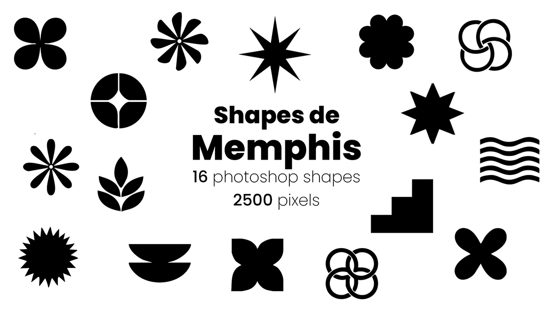 Memphis Shapes e Formas CSH