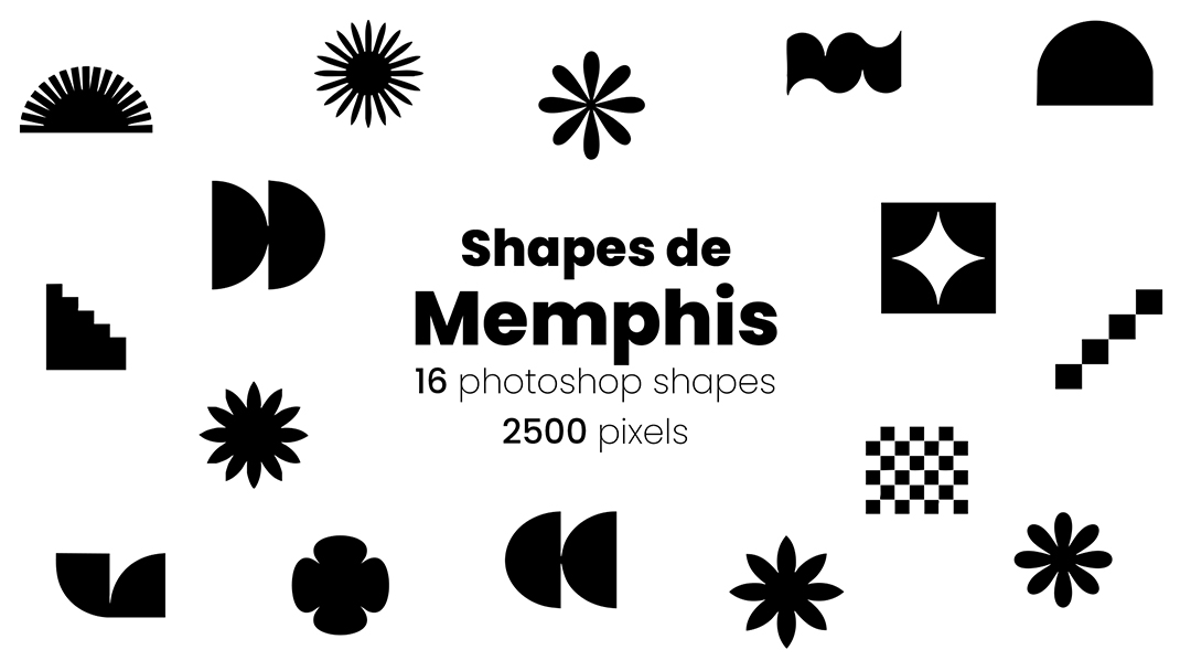 Memphis Shapes e Formas CSH