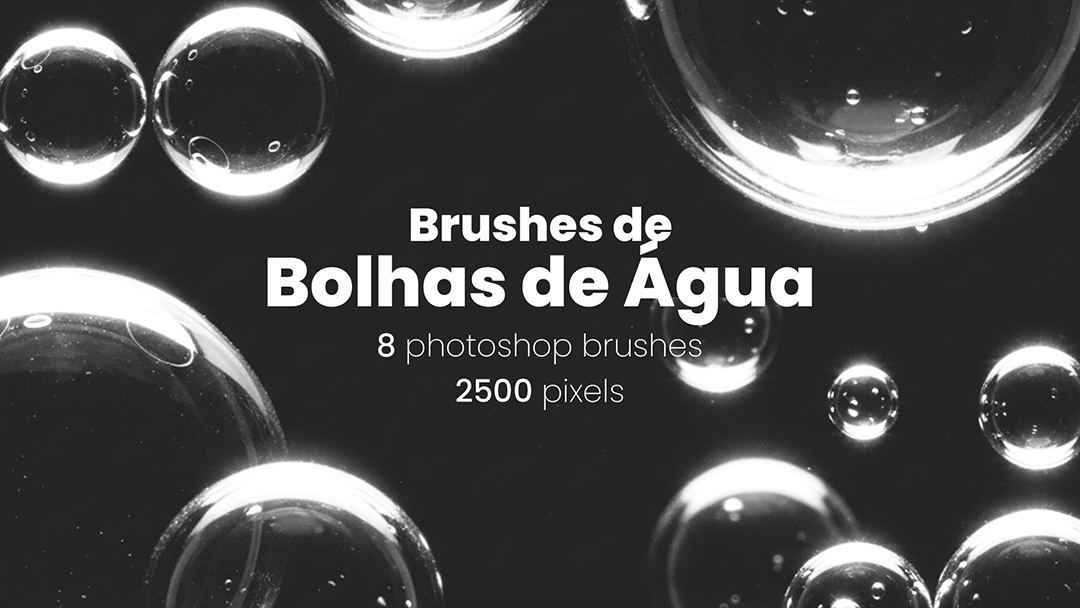 Bolhas Brushes Pinceis ABR