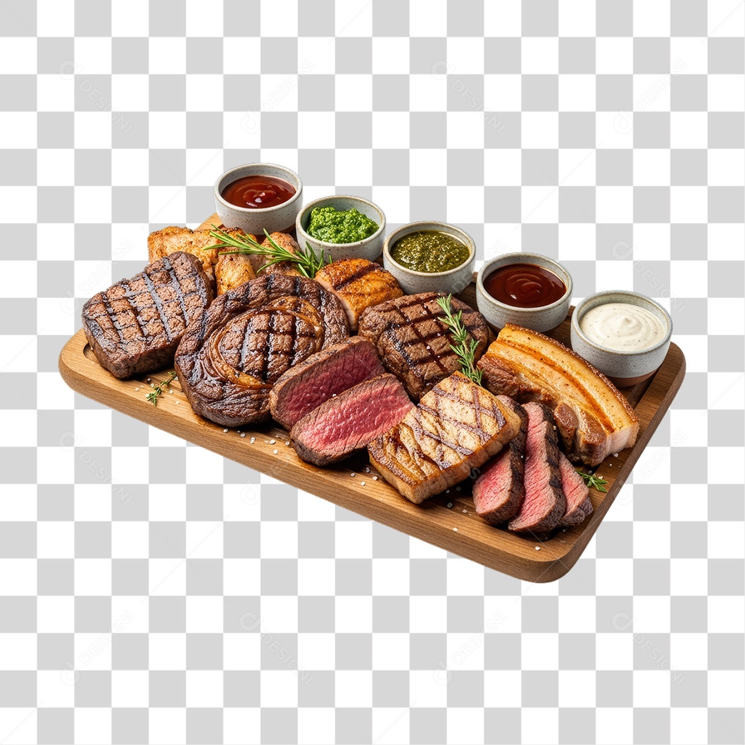 Carne Churrasco PNG Transparente