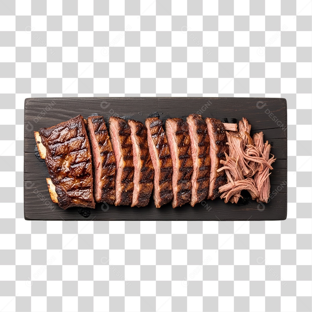 Carne Churrasco PNG Transparente