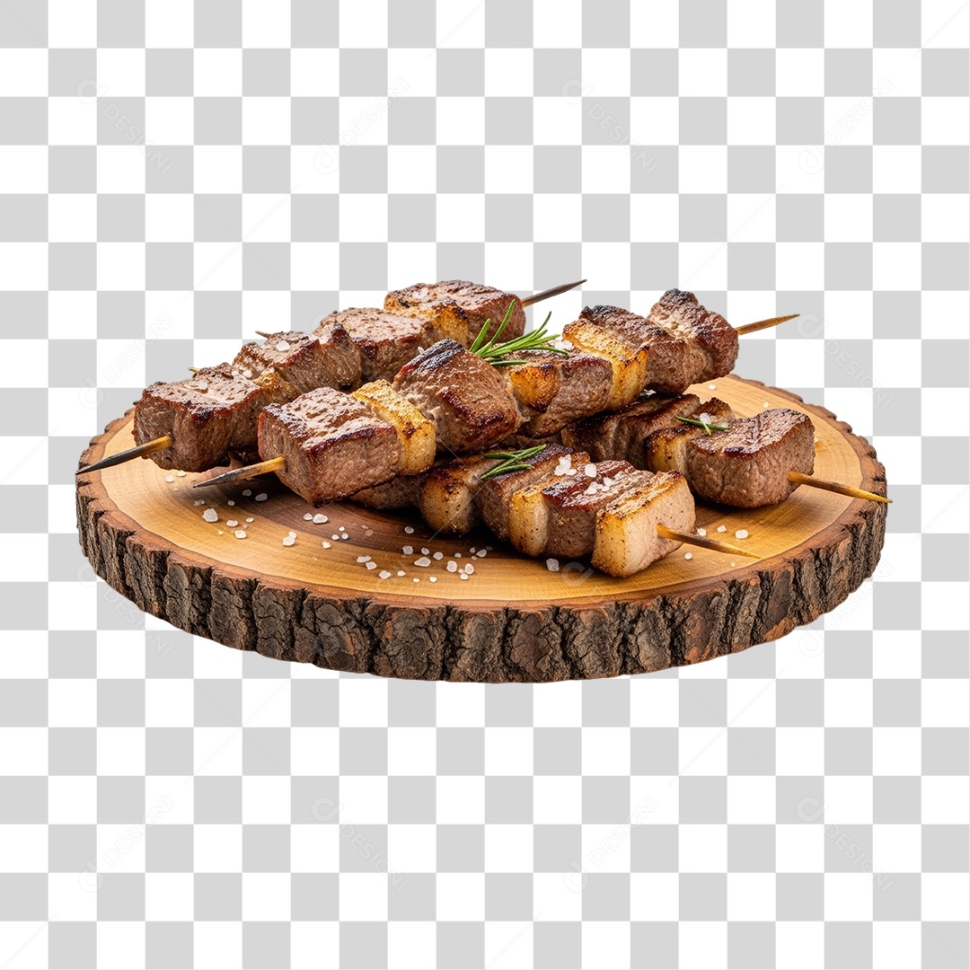 Carne Churrasco PNG Transparente