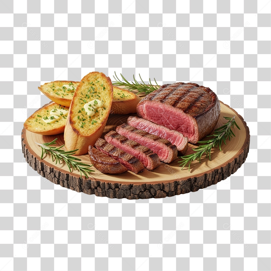 Carne Churrasco PNG Transparente