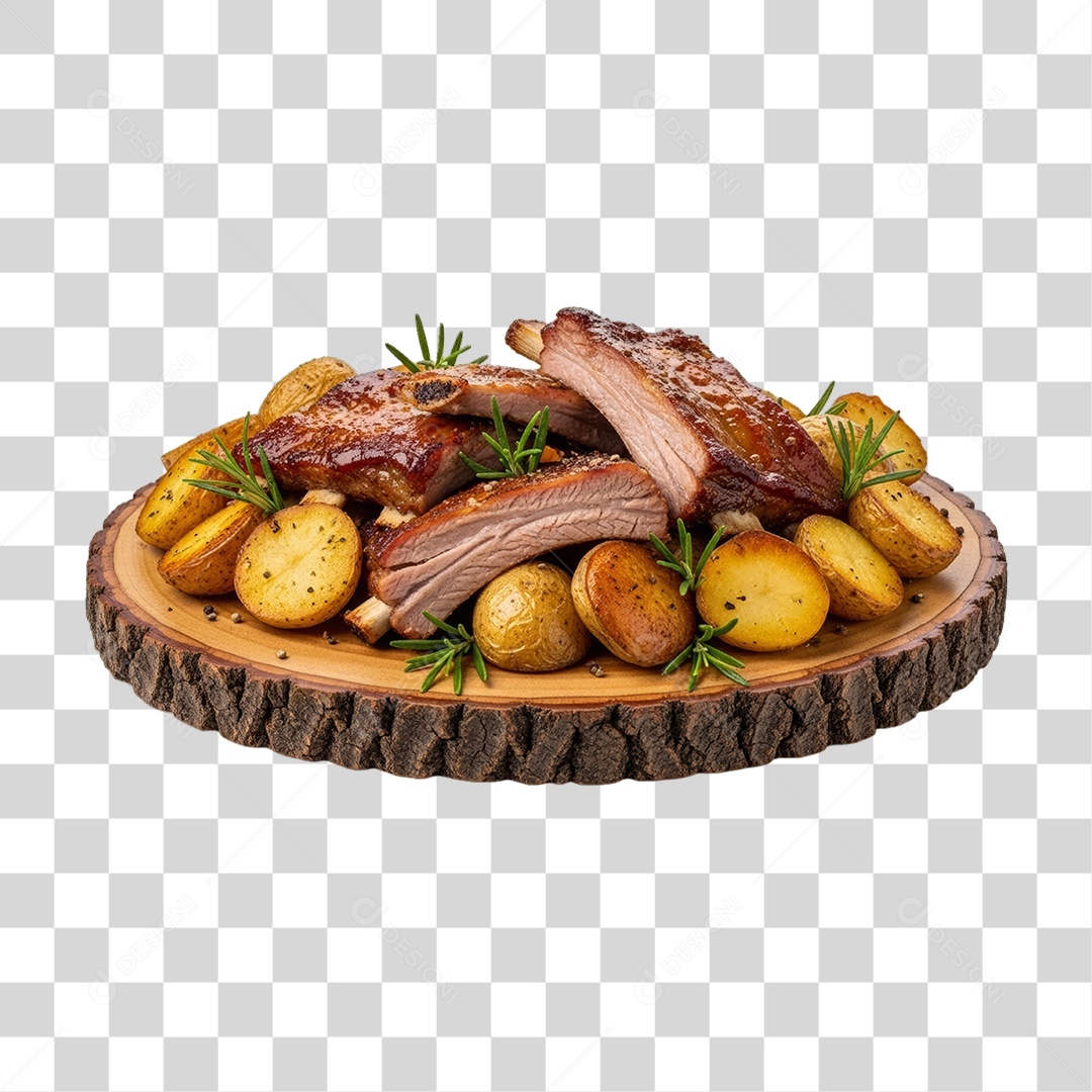 Carne Churrasco PNG Transparente