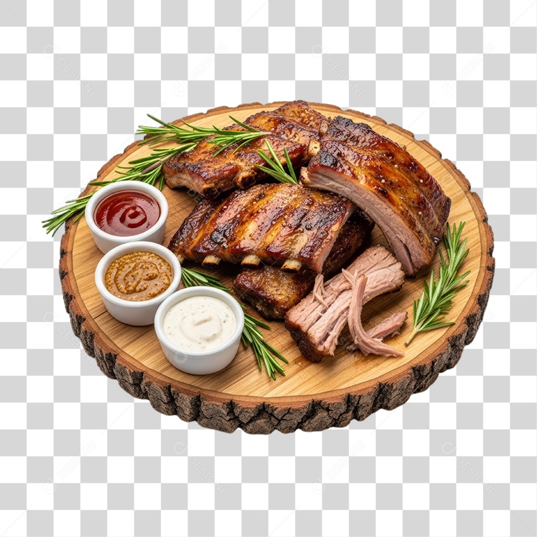 Carne Churrasco PNG Transparente