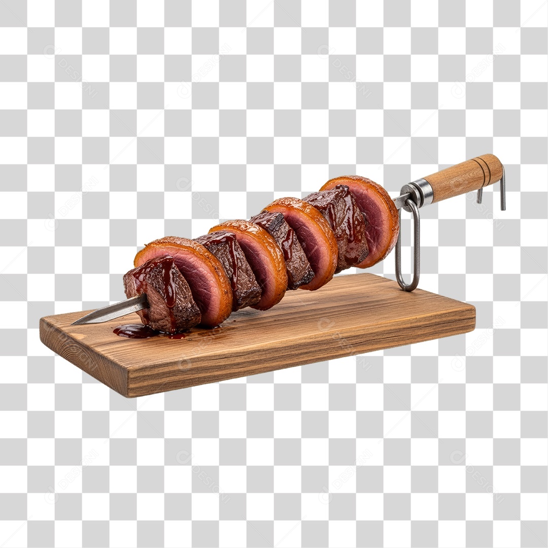 Carne Churrasco PNG Transparente