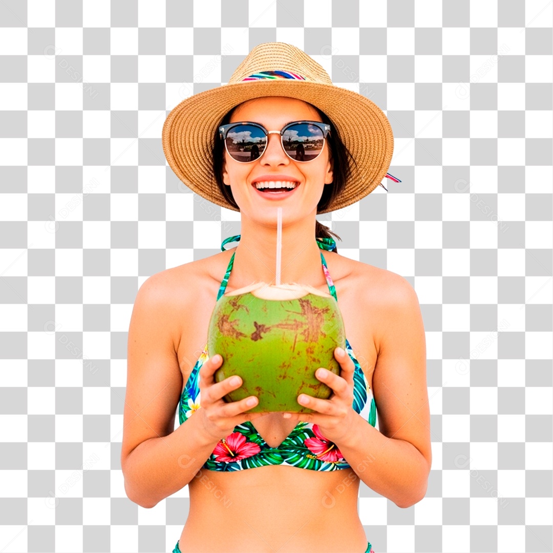 Mulher de Biquíni PNG Transparente