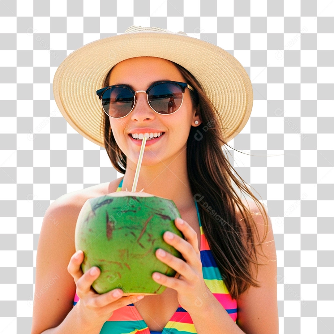 Mulher de Biquíni PNG Transparente