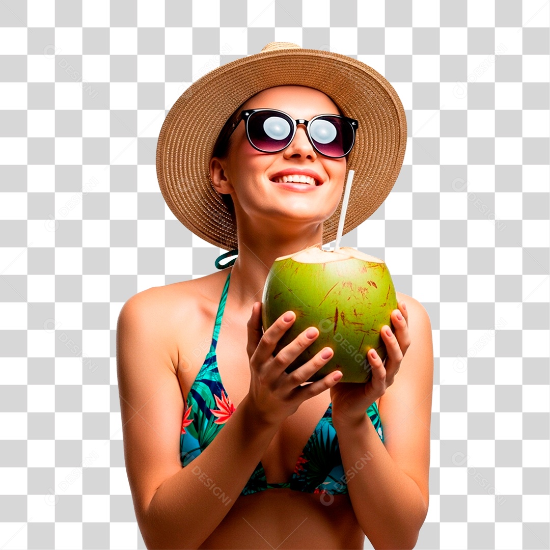 Mulher de Biquíni PNG Transparente