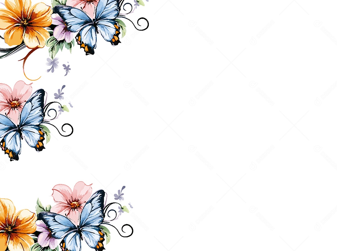 Background Floral Ilustração Vetor EPS