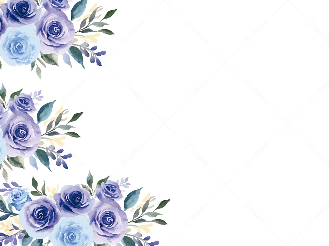 Background Floral Ilustração Vetor EPS