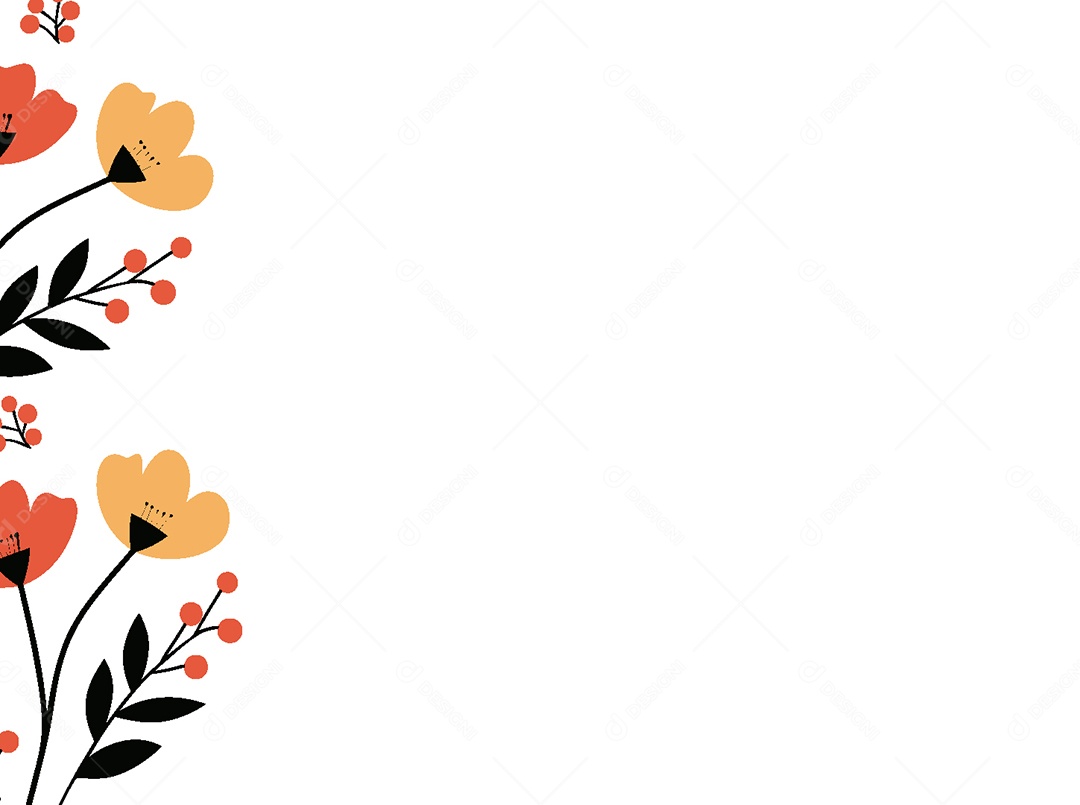 Background Floral Ilustração Vetor EPS