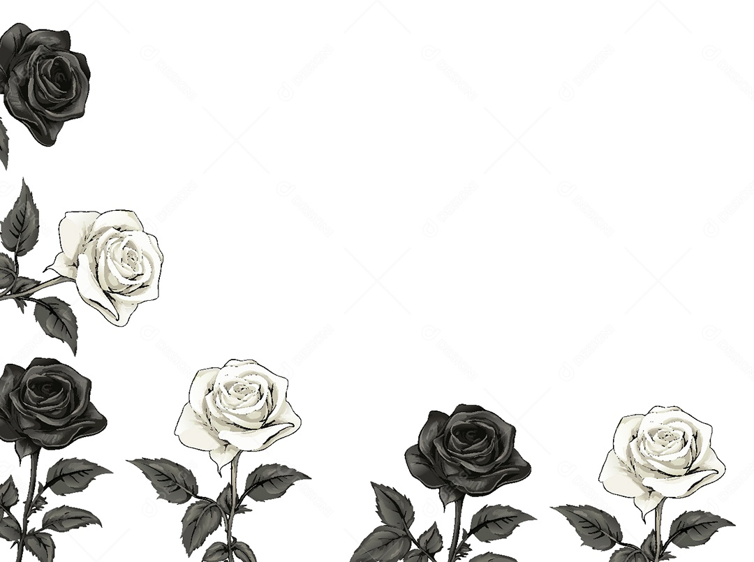 Background Floral Ilustração Vetor EPS