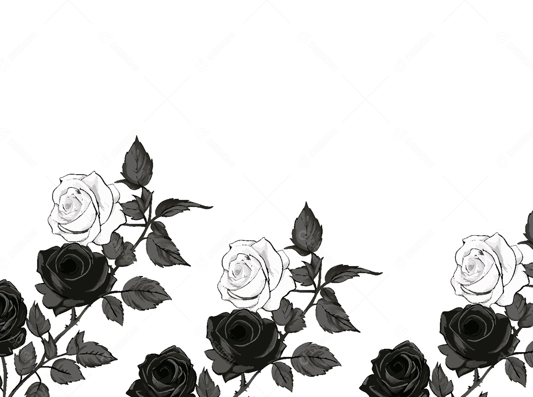 Background Floral Ilustração Vetor EPS