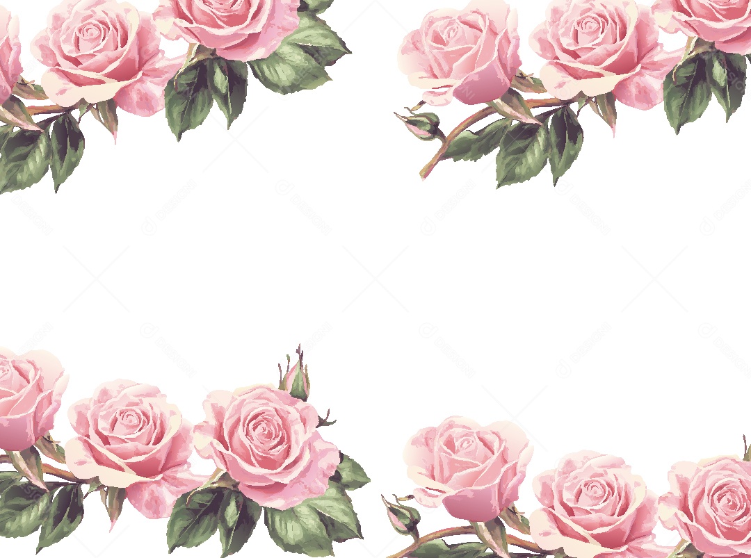 Background Floral Ilustração Vetor EPS