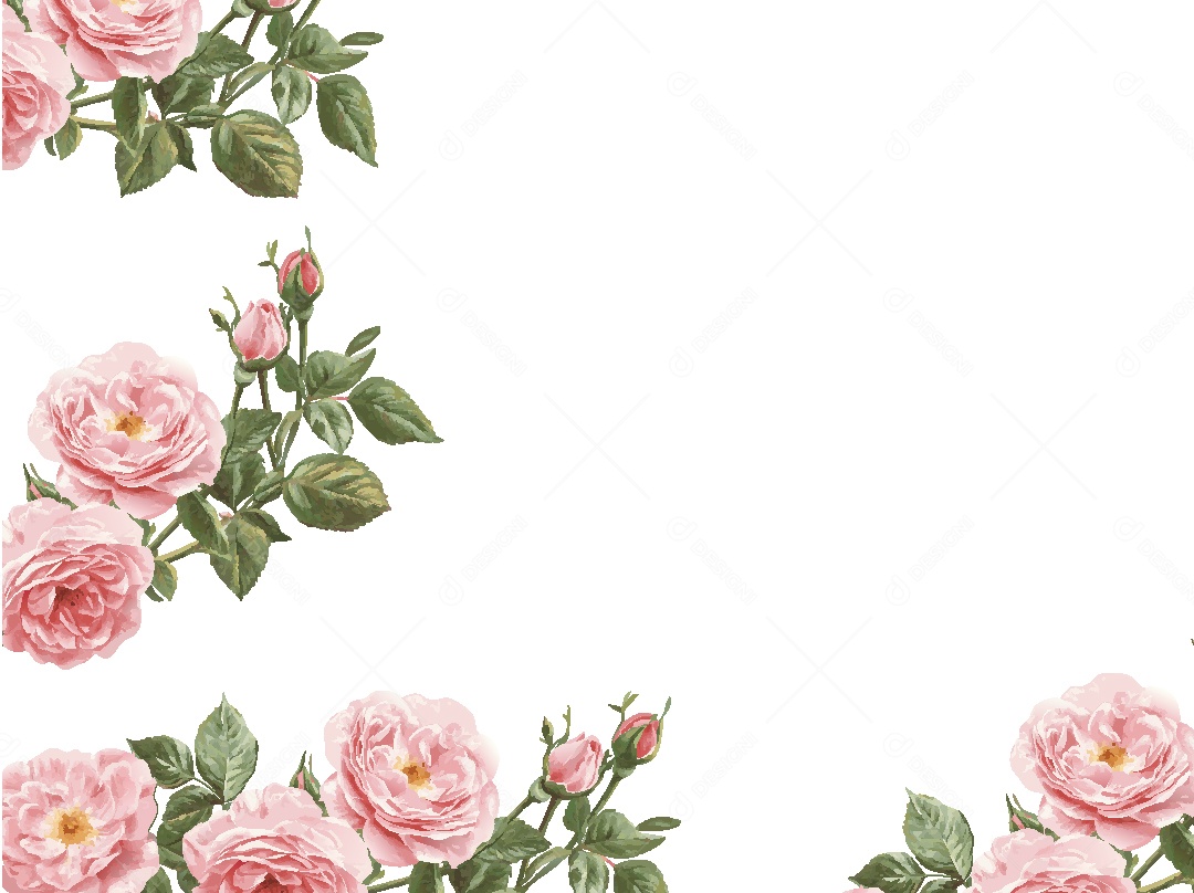 Background Floral Ilustração Vetor EPS