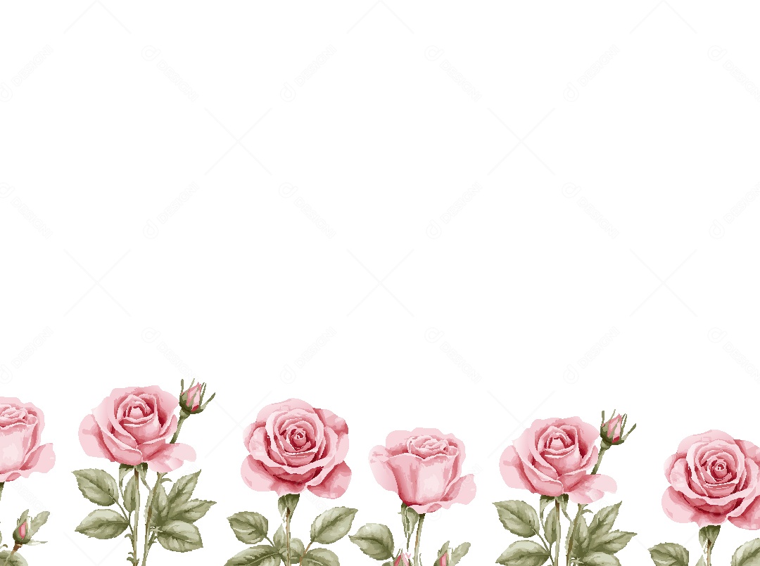 Background Floral Ilustração Vetor EPS