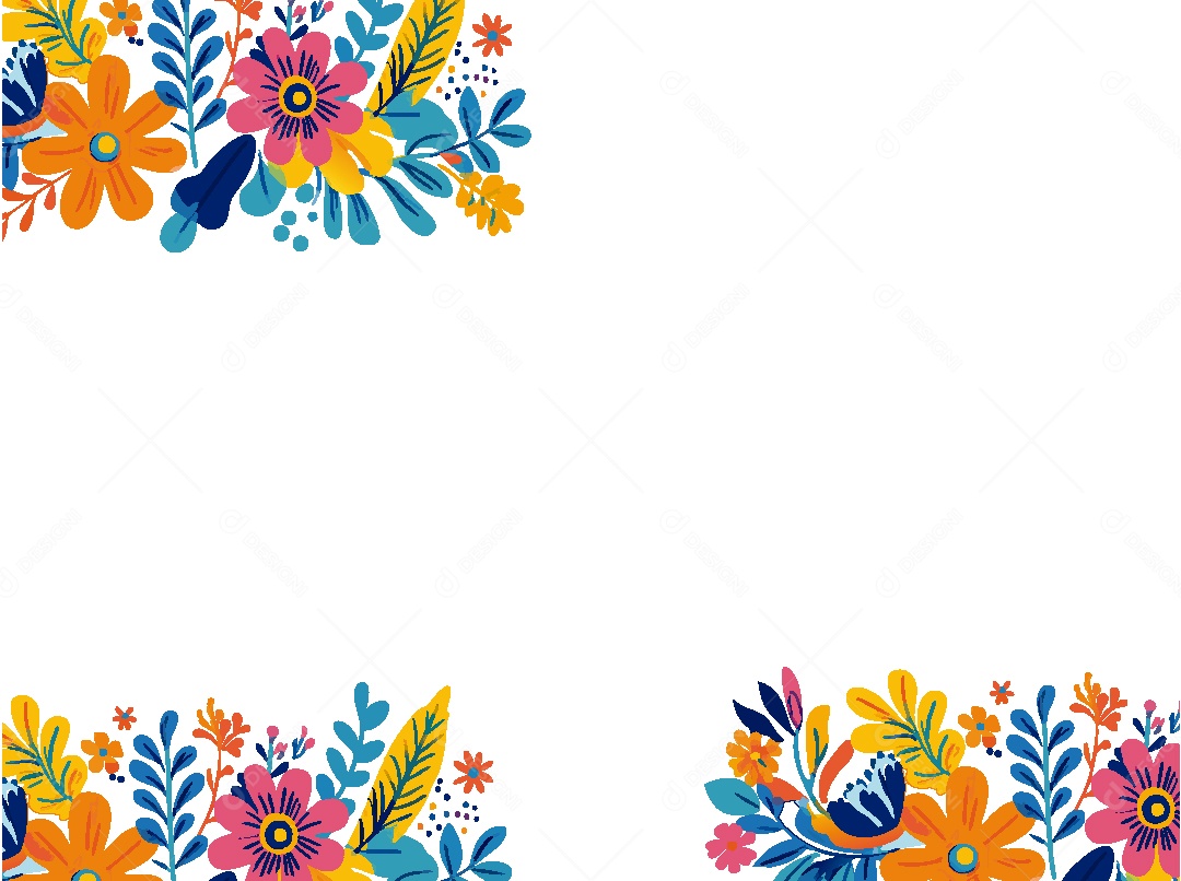 Background Floral Ilustração Vetor EPS