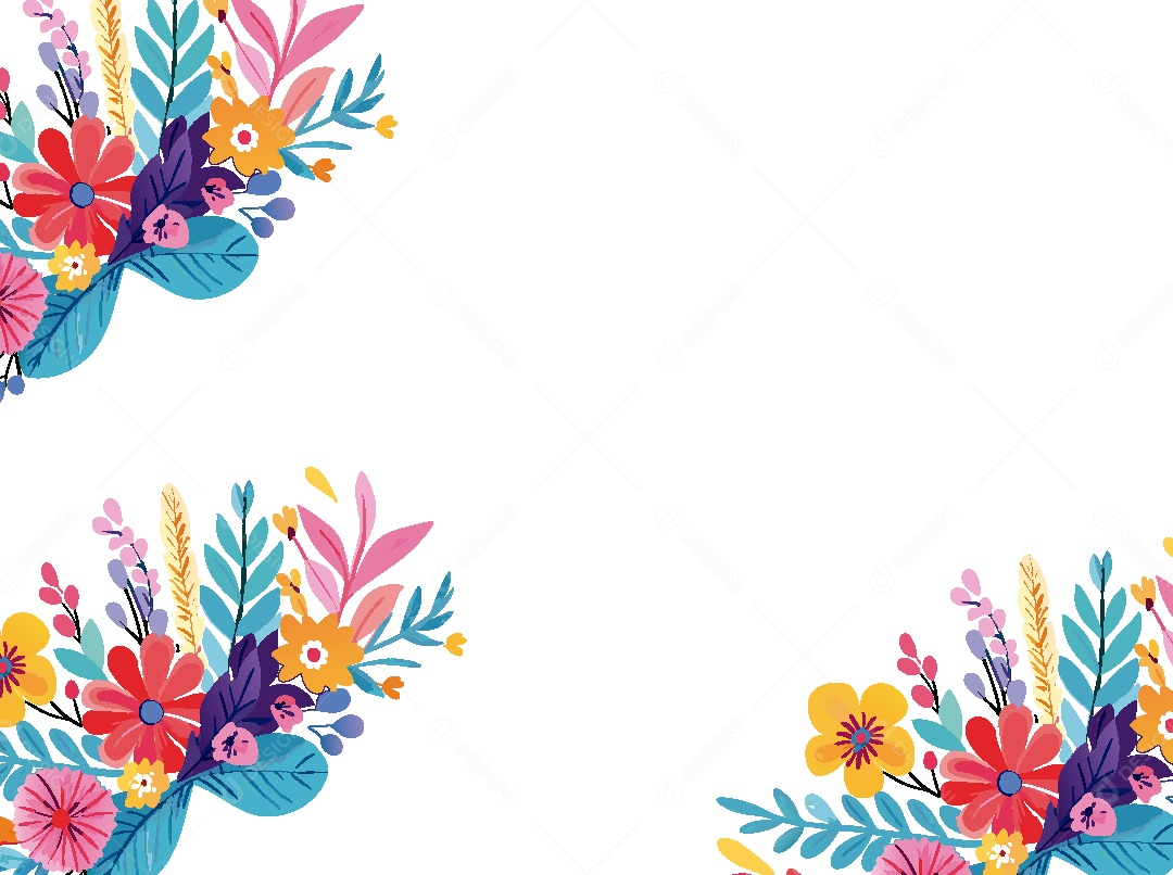 Background Floral Ilustração Vetor EPS