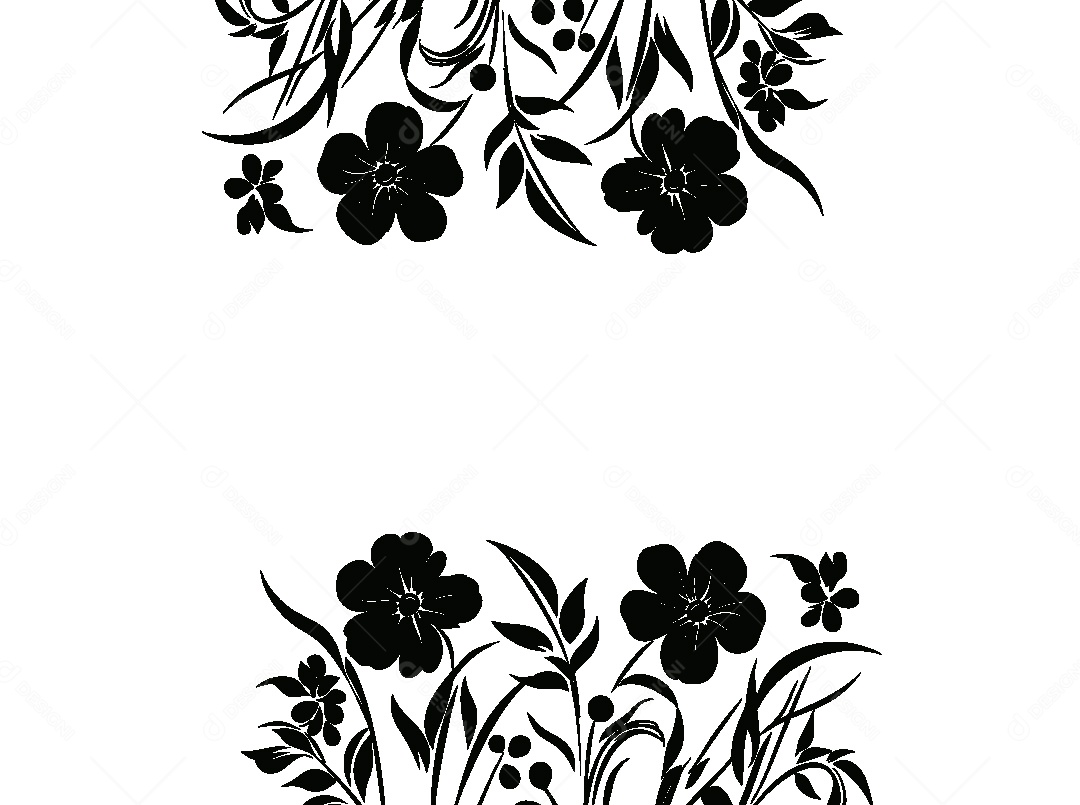 Background Floral Ilustração Vetor EPS