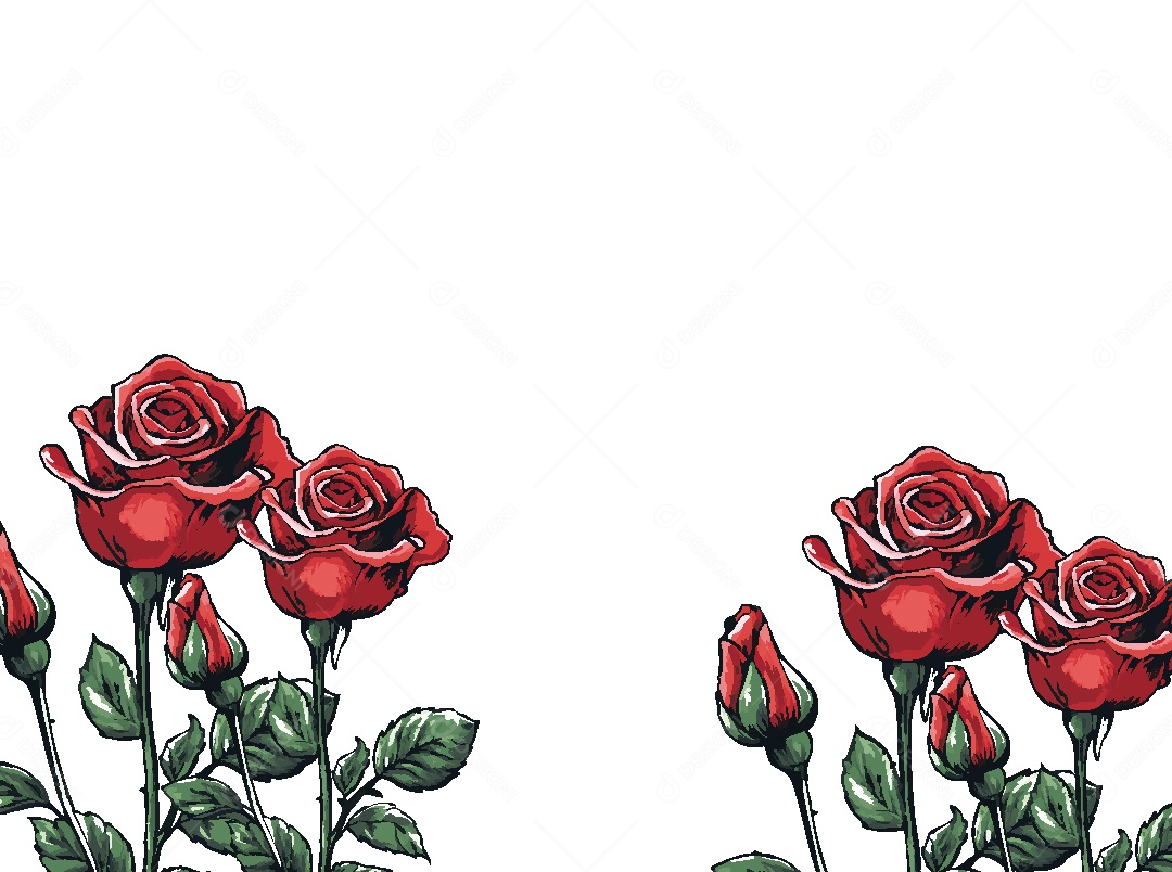 Background Floral Ilustração Vetor EPS