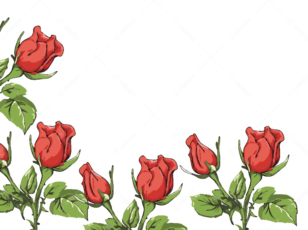 Background Floral Ilustração Vetor EPS