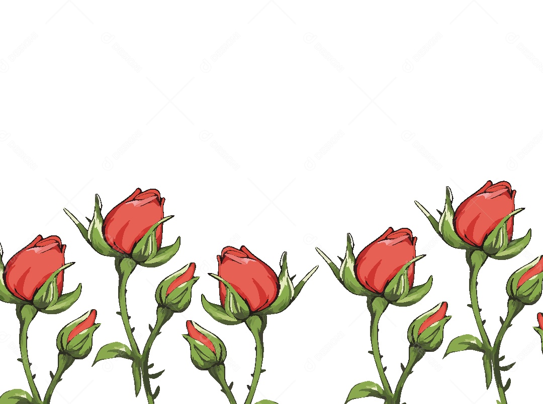 Background Floral Ilustração Vetor EPS