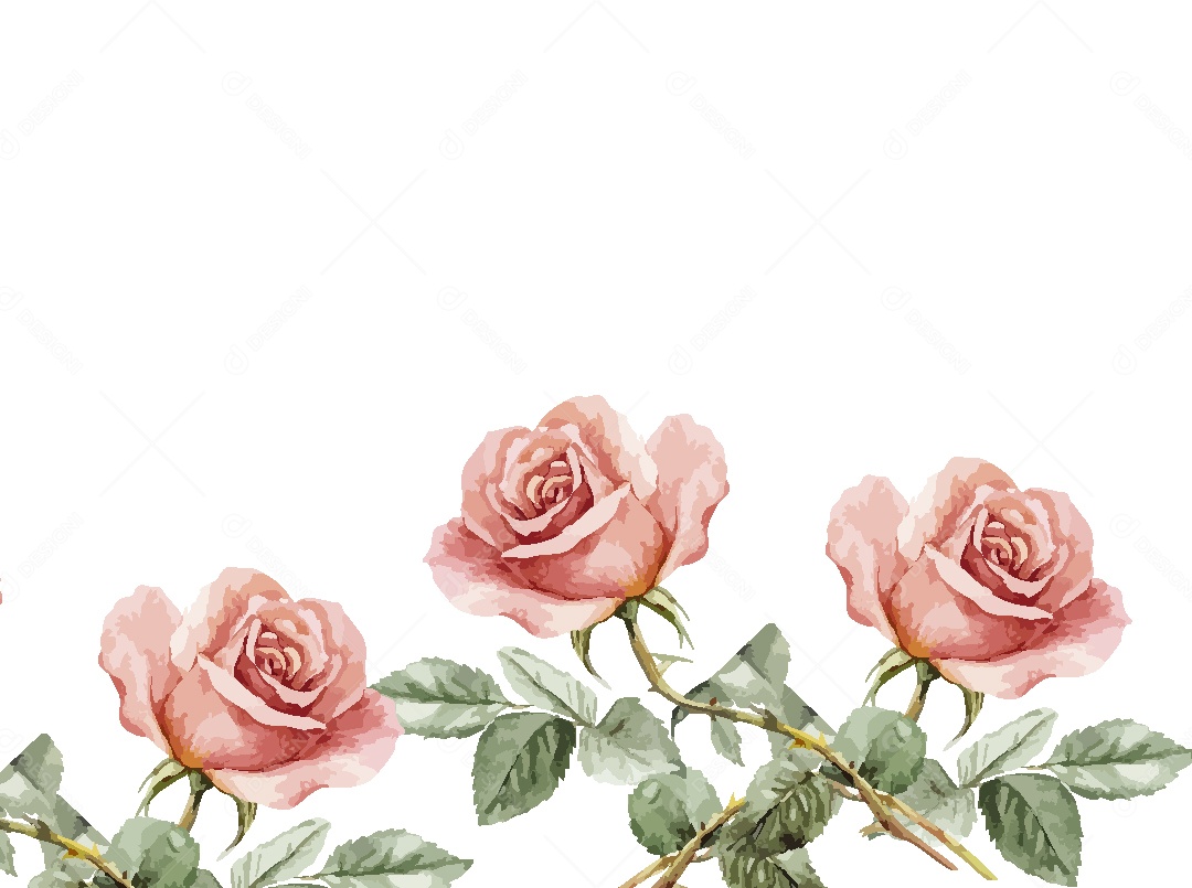 Background Floral Ilustração Vetor EPS