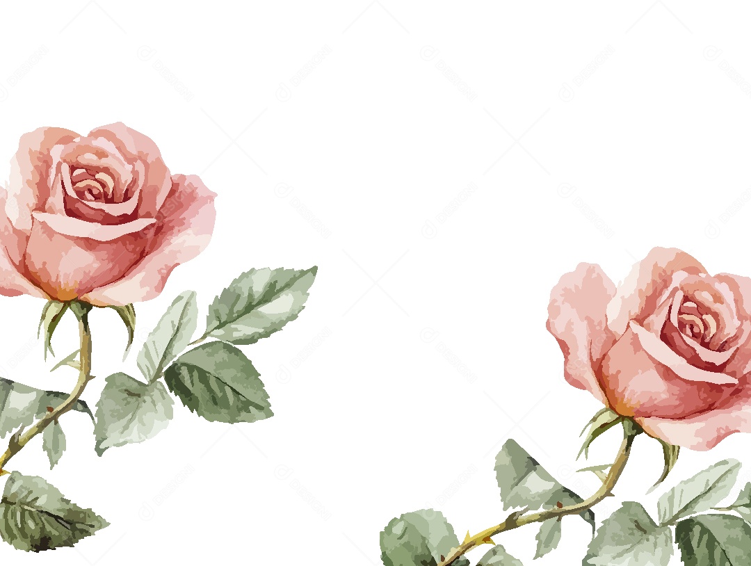 Background Floral Ilustração Vetor EPS