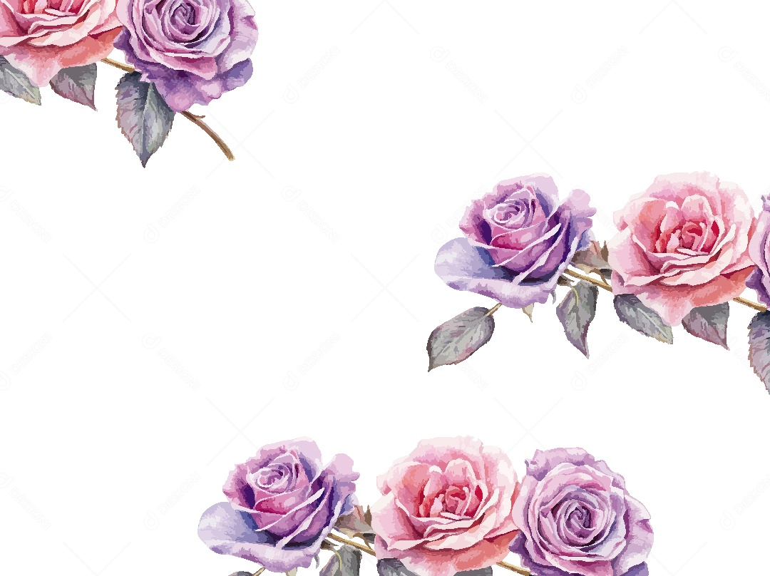 Background Floral Ilustração Vetor EPS