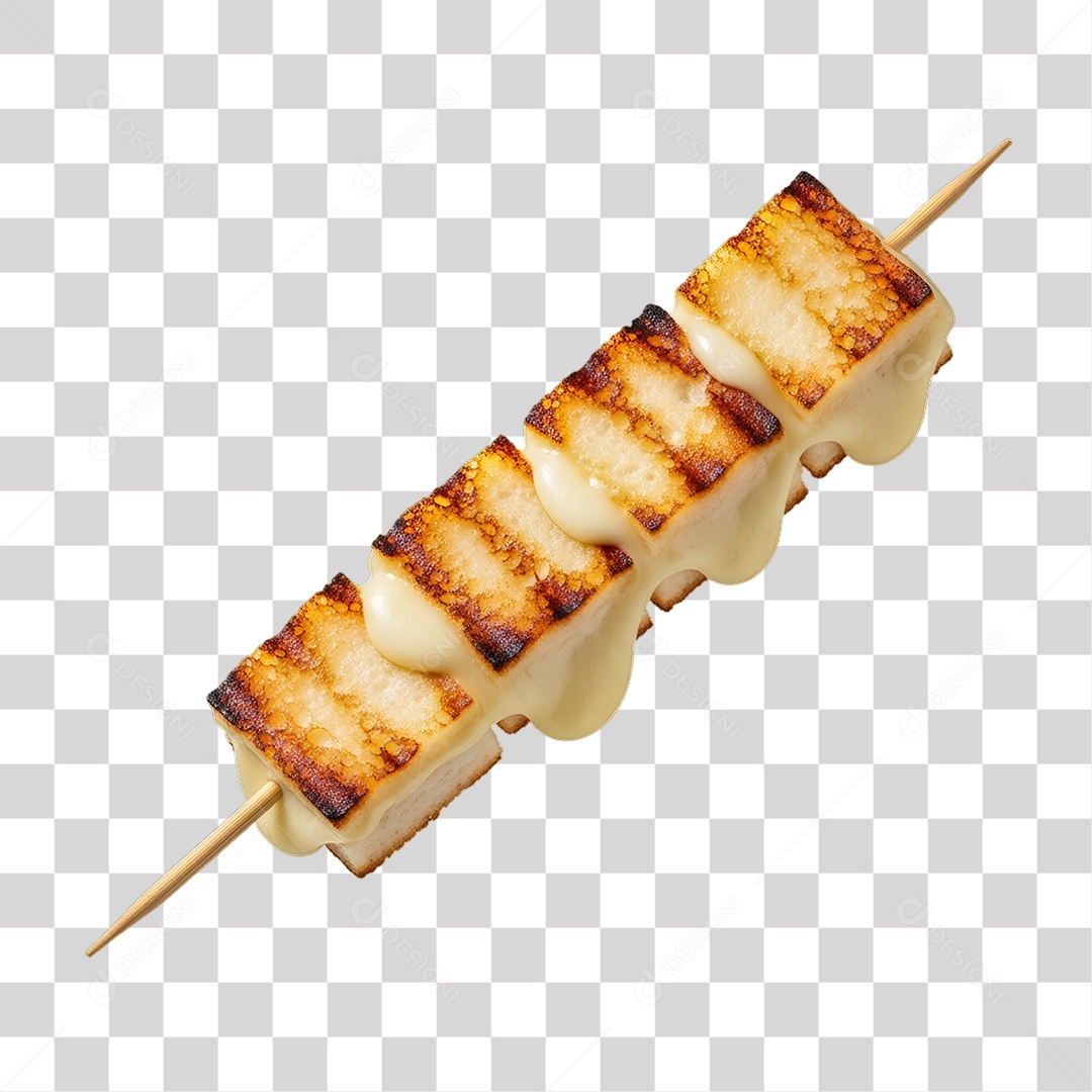 Espetinho de Queijo Churrasco Churrasquinho PNG Transparente