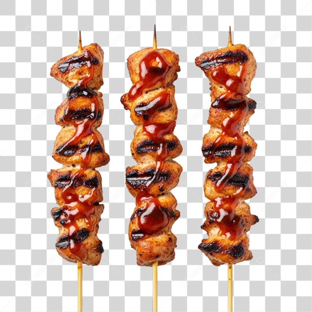 Espetinho Churrasco Churrasquinho PNG Transparente