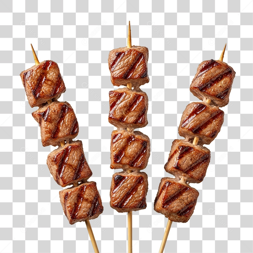 Espetinho Churrasco Churrasquinho PNG Transparente
