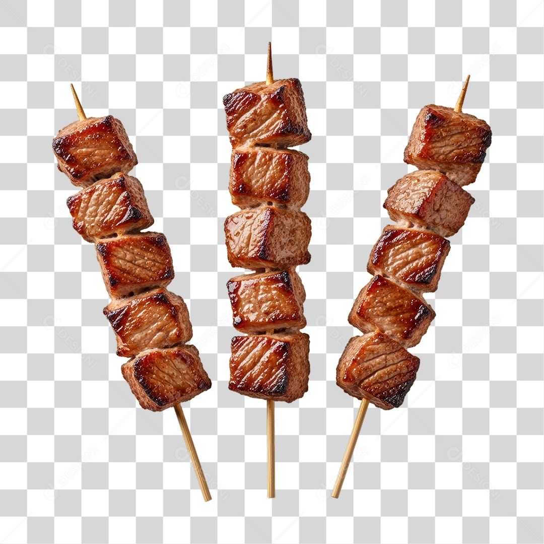 Espetinho Churrasco Churrasquinho PNG Transparente