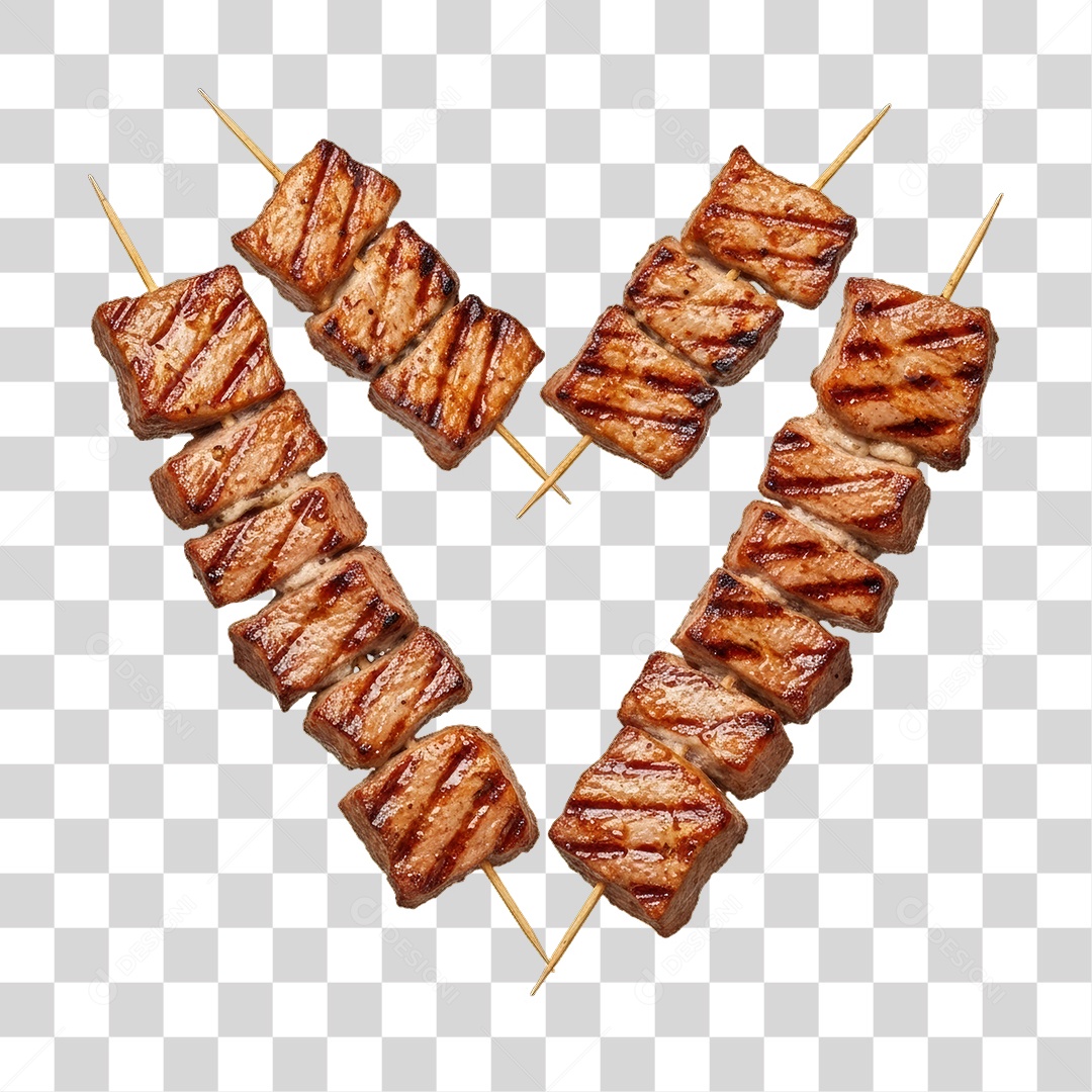 Espetinho Churrasco Churrasquinho PNG Transparente