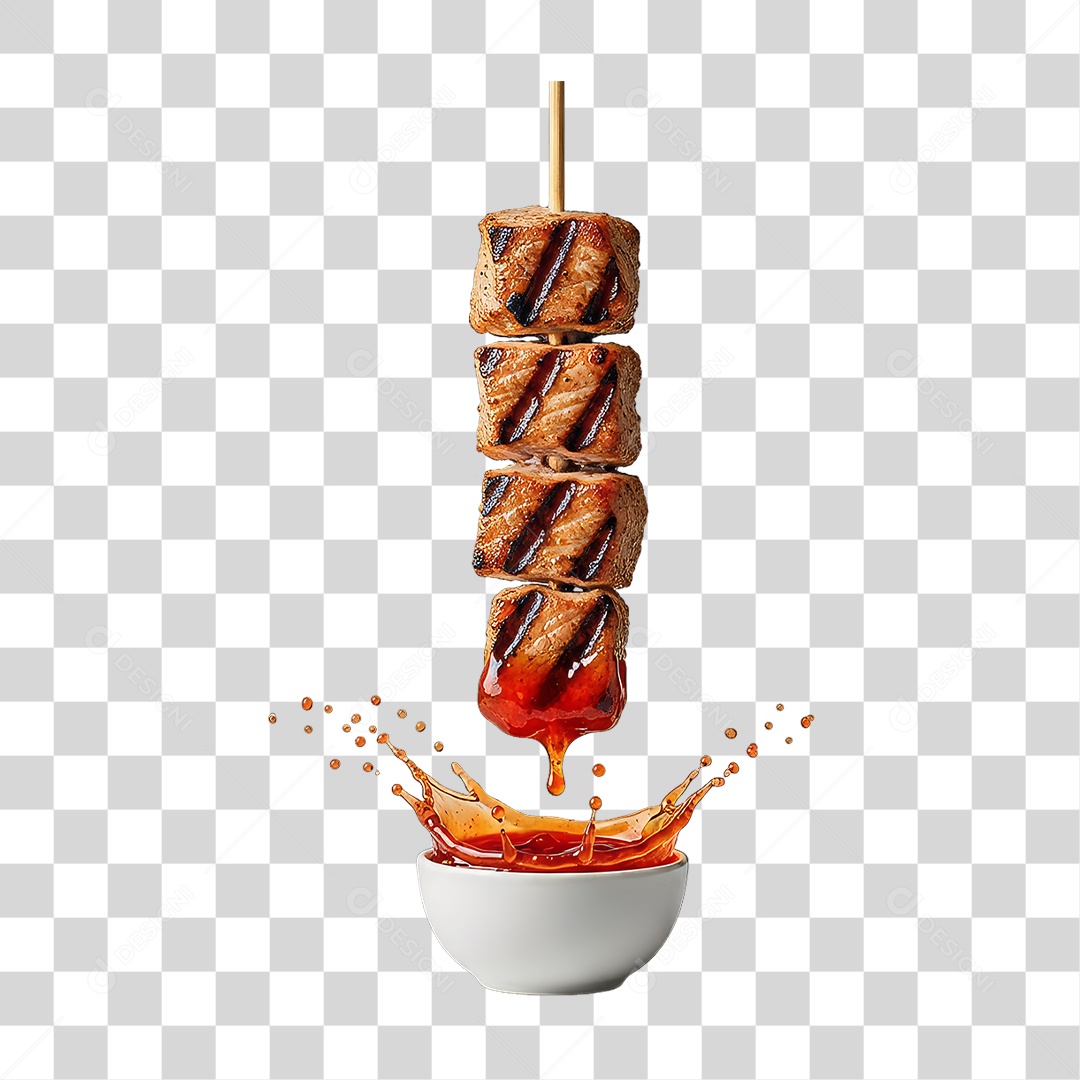 Espetinho Churrasco Churrasquinho PNG Transparente