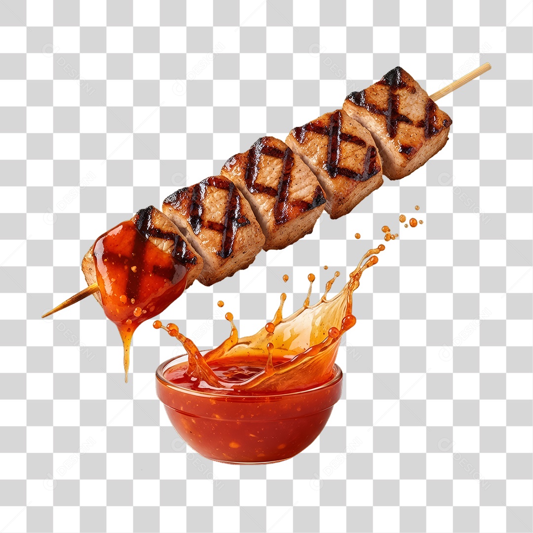 Espetinho Churrasco Churrasquinho PNG Transparente