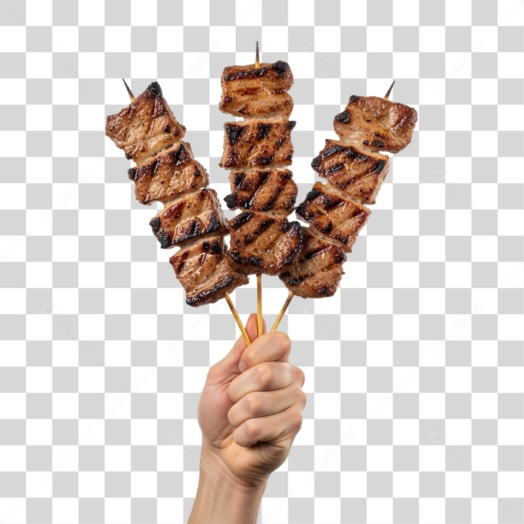 Espetinho Churrasco Churrasquinho PNG Transparente