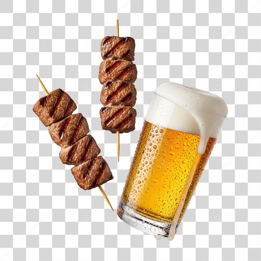 Espetinho Churrasco Churrasquinho PNG Transparente