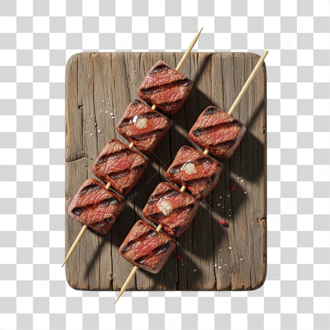 Espetinho Churrasco Churrasquinho PNG Transparente