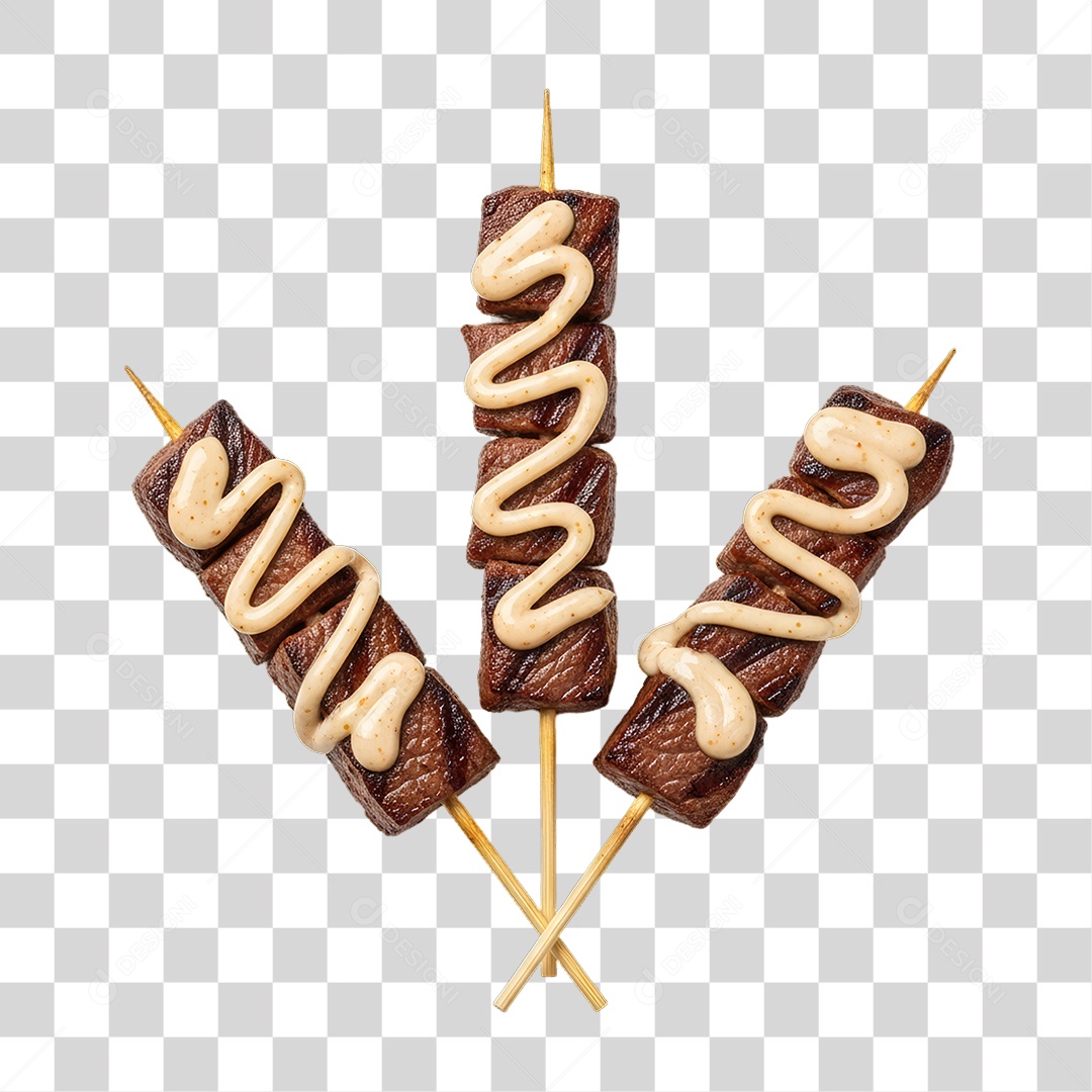 Espetinho Churrasco Churrasquinho PNG Transparente