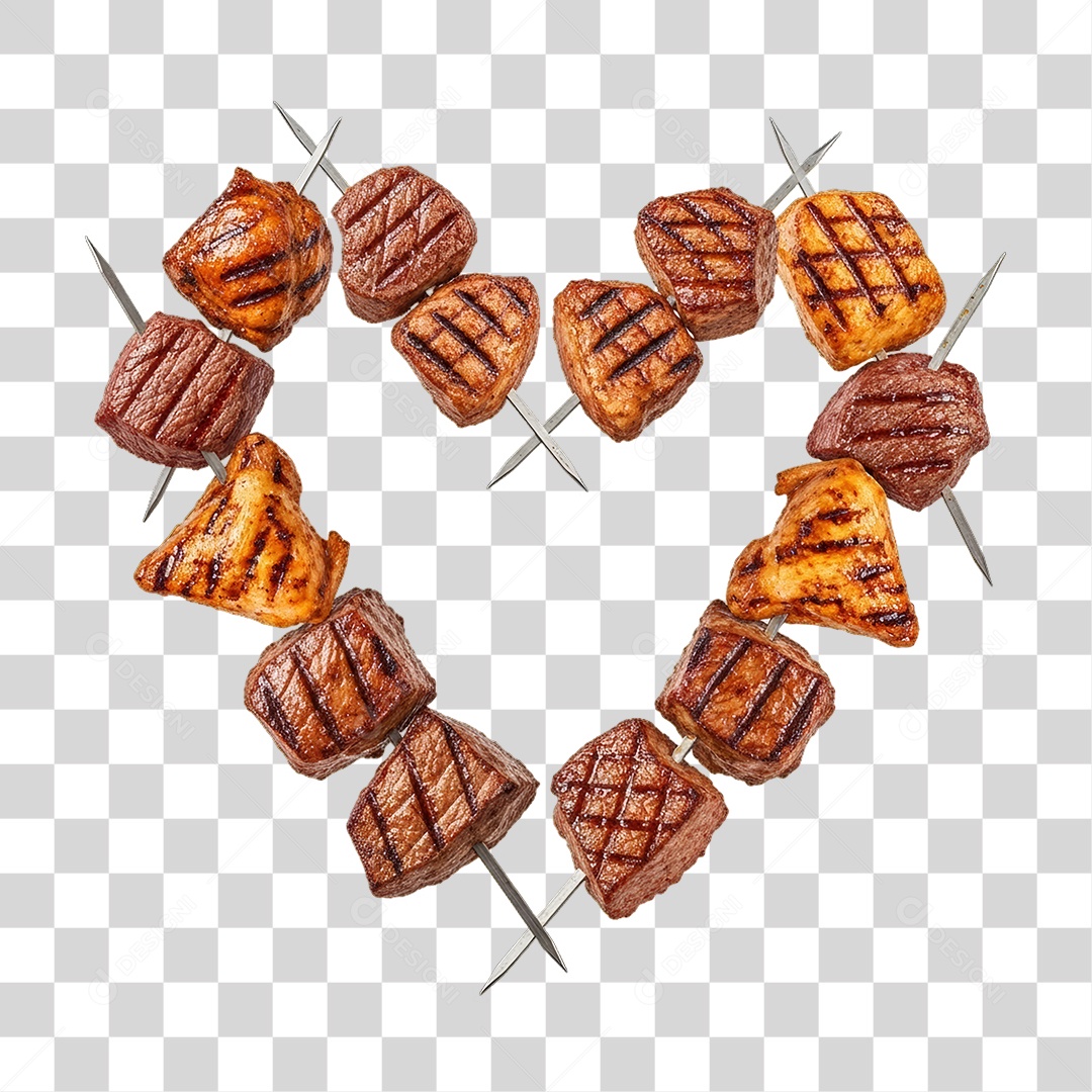 Espetinho Churrasco Churrasquinho PNG Transparente