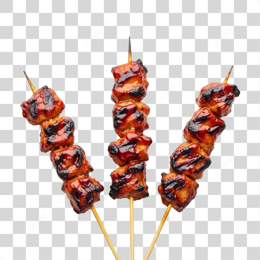 Espetinho Churrasco Churrasquinho PNG Transparente