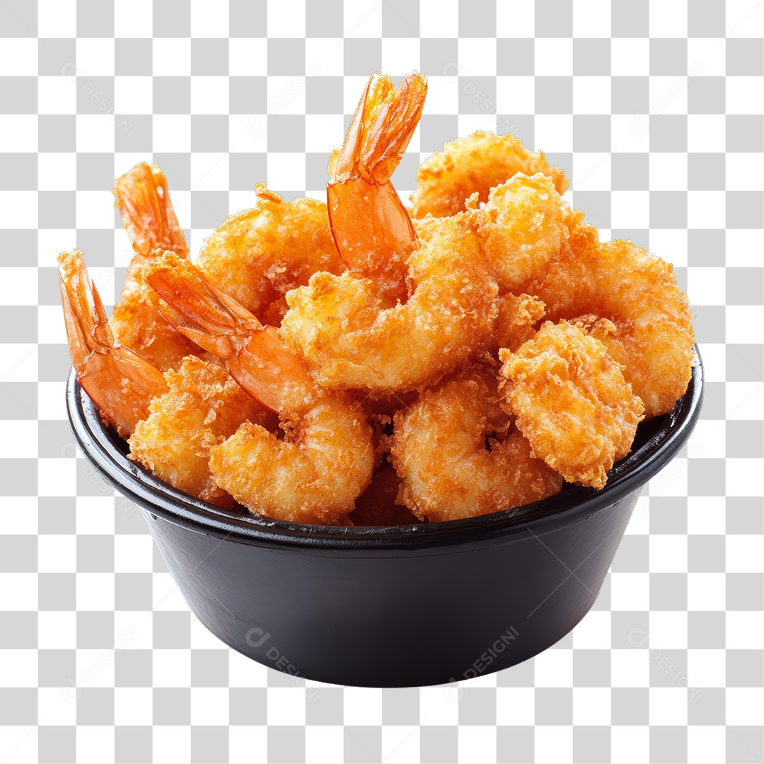 Porção de Camarão PNG Transparente