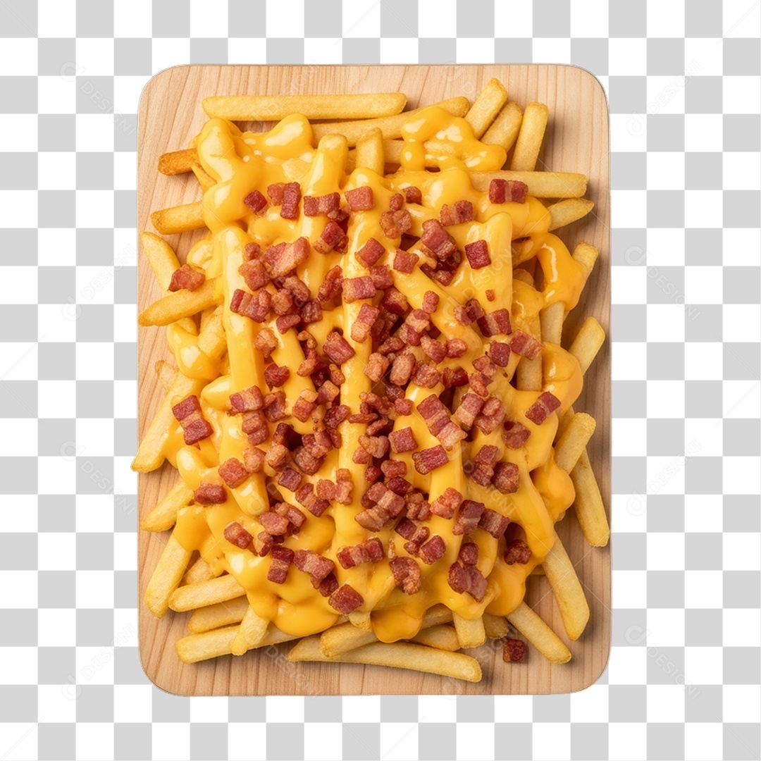 Porção de Batata PNG Transparente