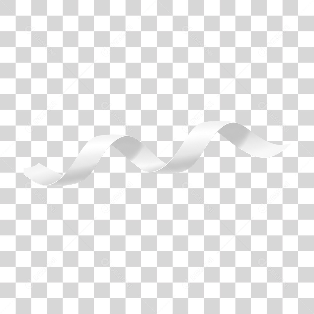 Fita Branca PNG Transparente