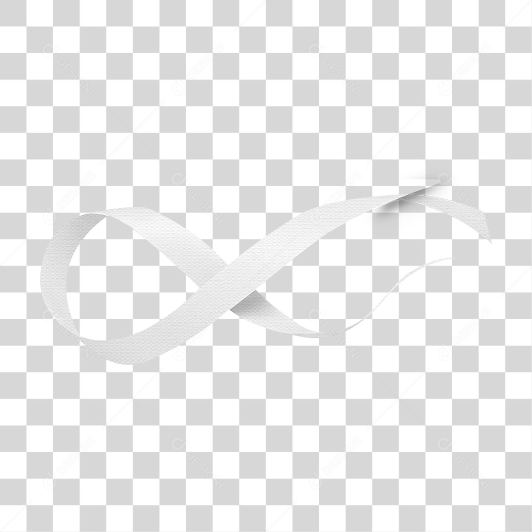 Fita Branca PNG Transparente