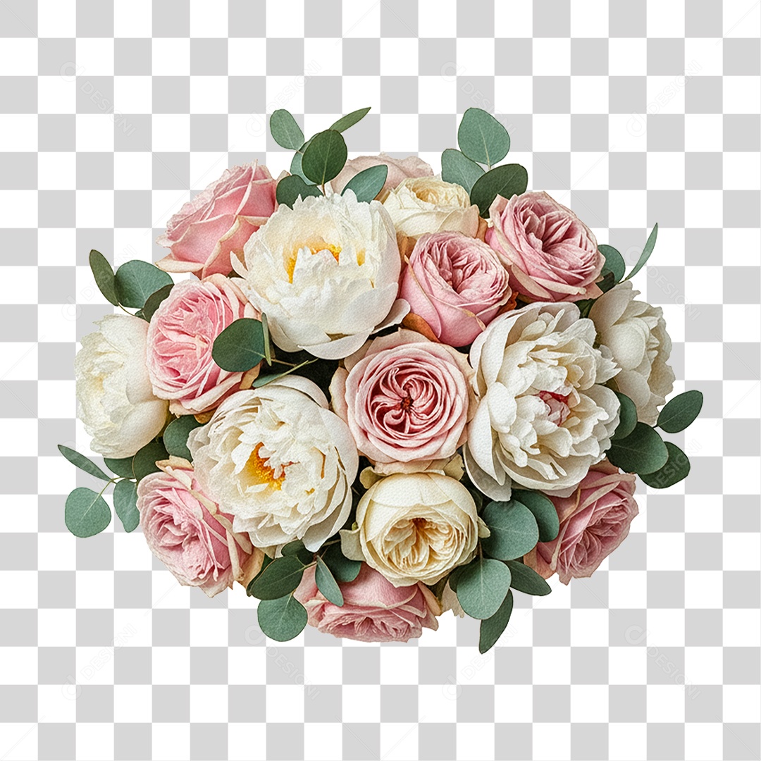 Arranjo de Flores PNG Transparente